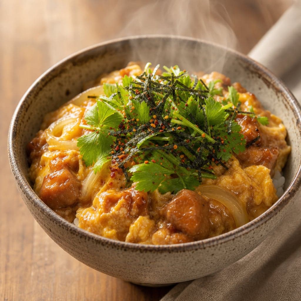 やきとり缶で速攻親子丼