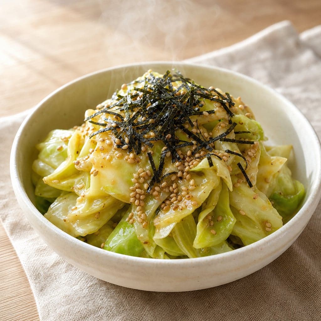 胡麻ドレやみつきちぎりキャベツ