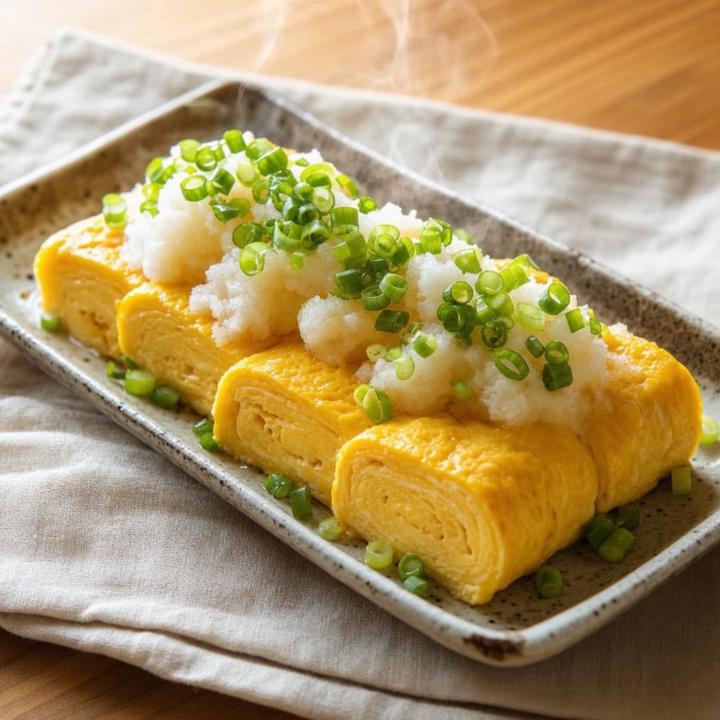 めんつゆで味決まる出汁巻き卵焼き