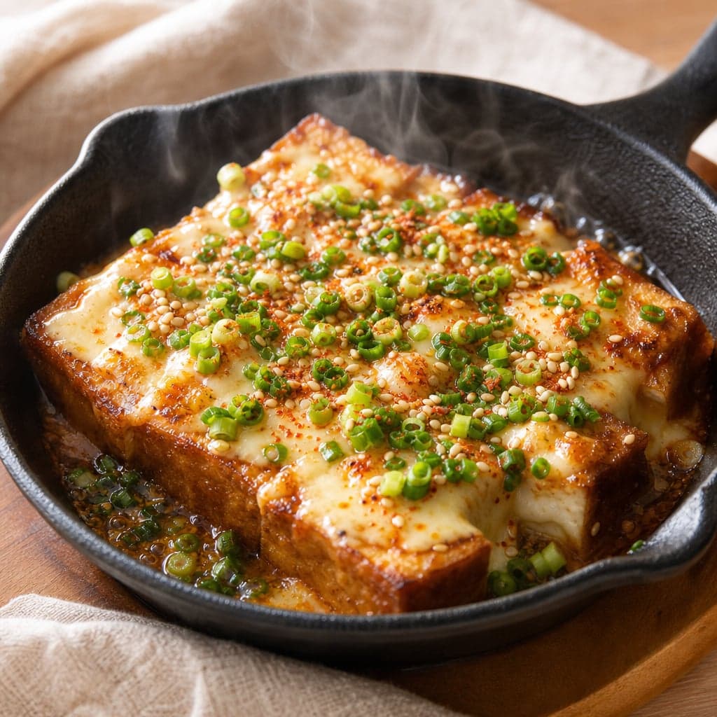 ポン酢チーズのとろ旨厚揚げ