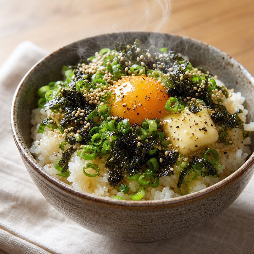 白だしバター卵かけご飯