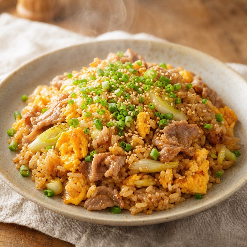焼肉のたれでパラパラ炒飯