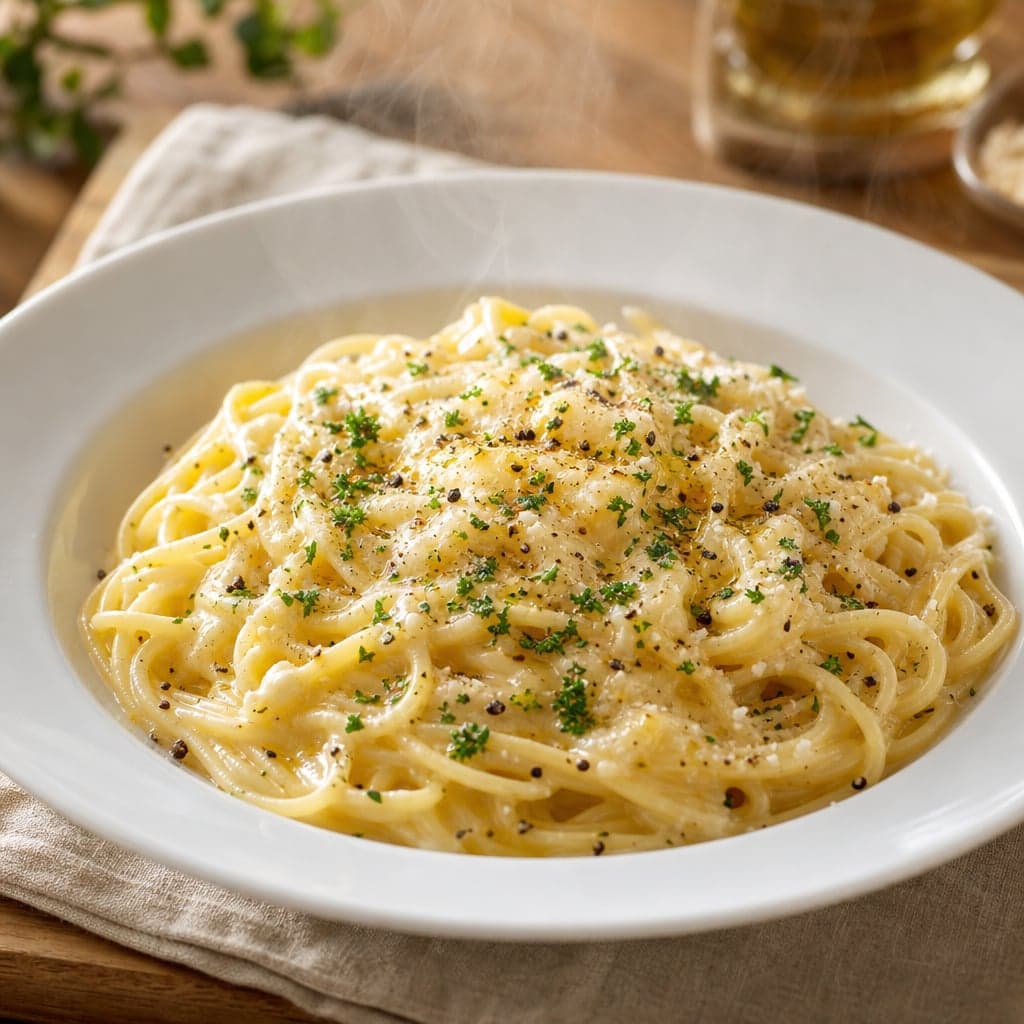 ワンパンで作る4種チーズパスタ