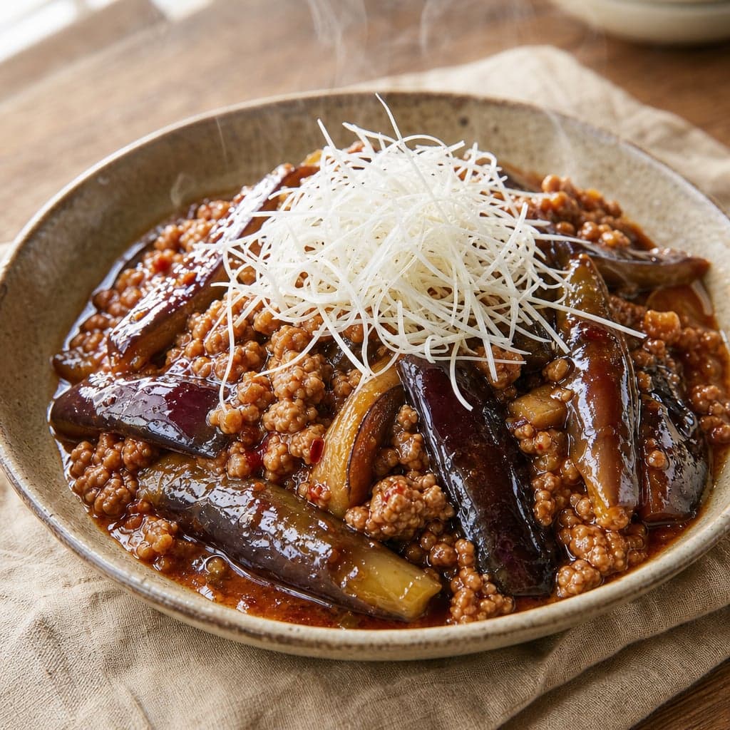 豆板醤で作る麻婆なす